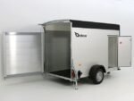 Remorque cargo Debon H:190cm 1,3t|Alu|Polybug|Porte|Noir - photo 6