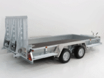 Remorque pour engins de chantier Variant Maxi Load 180×400 3,5t | Rampe | Plancher en bois