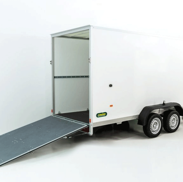 Remorque fourgon Unsinn ULK hauteur : 194 cm 2,6 t | Rampe