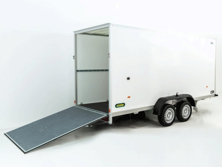 Remorque fourgon Unsinn ULK hauteur : 194 cm 2,6 t | Rampe