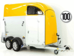 Remorque à chevaux Humbaur XANTHOS AERO 2400 | jaune | jantes en alliage