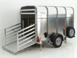 Remorque pour moutons et veaux Ifor Williams P8G 124x250cm hauteur:153 1,4t