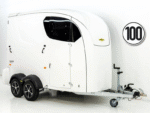Remorque à chevaux Humbaur Maximus 2700 S | blanche | châssis à ressorts hélicoïdaux