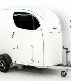 Remorque à chevaux Humbaur Maximus 2700 S | blanche | châssis à ressorts hélicoïdaux
