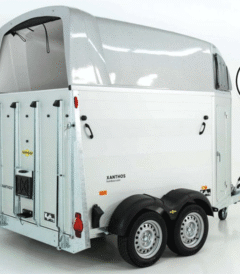 Van à chevaux Humbaur XANTHOS 2000 | argent | plancher en aluminium