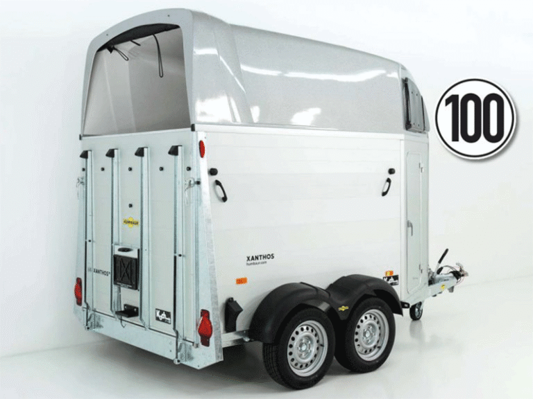 Van à chevaux Humbaur XANTHOS 2000 | argent | plancher en aluminium