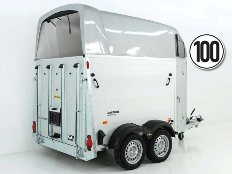 PFRERD.png Van à chevaux Humbaur XANTHOS 2000 | argent | plancher en aluminium – Image 1