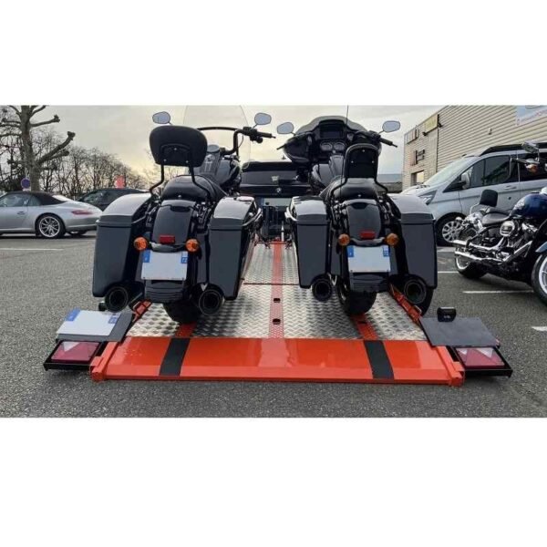 Remorque Porte moto Cochet maxi duo