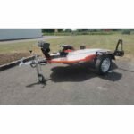 Remorque transport moto Cochet UNO – abaissante & pliable