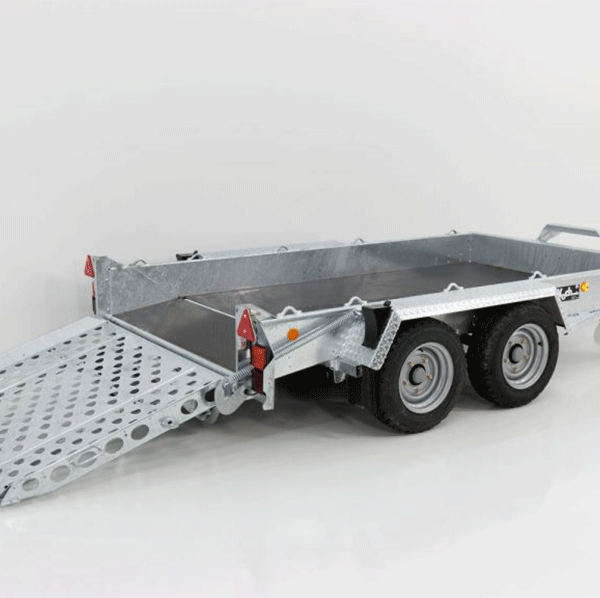 Ifor Williams Remorque porte-engins GH1054AB – 163 × 305 cm – 3,5 t | Rampe | Neuf