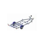 Remorque porte-bateau multi-rouleaux de 1 200 kg