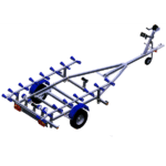 Pneus pneumatiques Sun-Way, non freinés, 500 kg, roue de 13 pouces