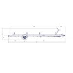 7m-2m20 1x1800kg – 1800 kg – VLEMMIX – remorque transport bateau - photo 8