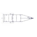 7m-2m20 1x1800kg – 1800 kg – VLEMMIX – remorque transport bateau - photo 9