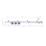 7m80-2m20 3x1350kg – 3×13500 kg – VLEMMIX – remorque transport bateau - photo 15