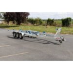 7m80-2m20 3x1350kg – 3×13500 kg – VLEMMIX – remorque transport bateau - photo 3
