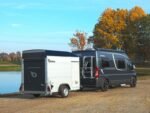 Remorque cargo Debon H:190cm 1,3t|Alu|Polybug|Porte|Noir - photo 2