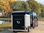 Remorque cargo Debon H:190cm 1,3t|Alu|Polybug|Porte|Noir - photo 4
