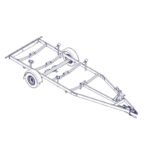 6m30-2m20 – 1×1350 kg – 1350 kg – VLEMMIX – Remorque transport bateau - photo 11