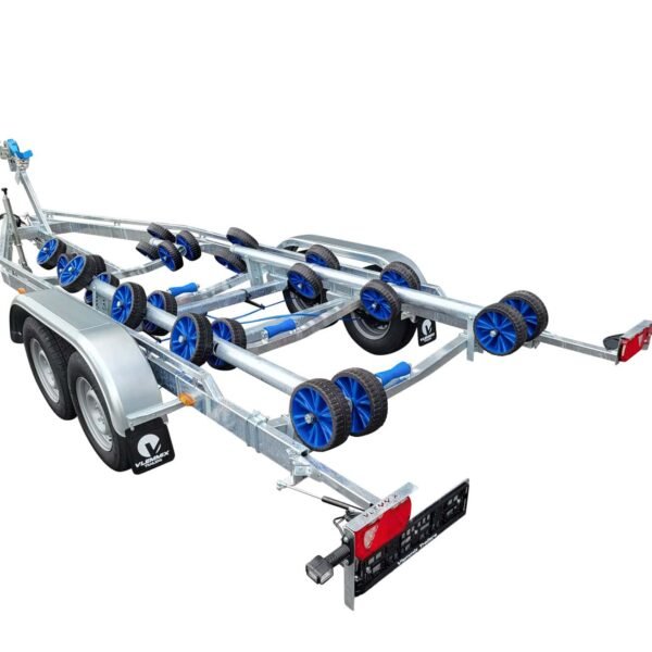 Remorque Vlemmix Flex-Roll 6,3m 2×1350 kg